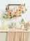 24 PCS Champagne Pink Silk & Foam Artificial Flowers – DIY Wedding Bouquets, Cake Flowers, Table Centerpieces, Baby Shower & Party Decorations